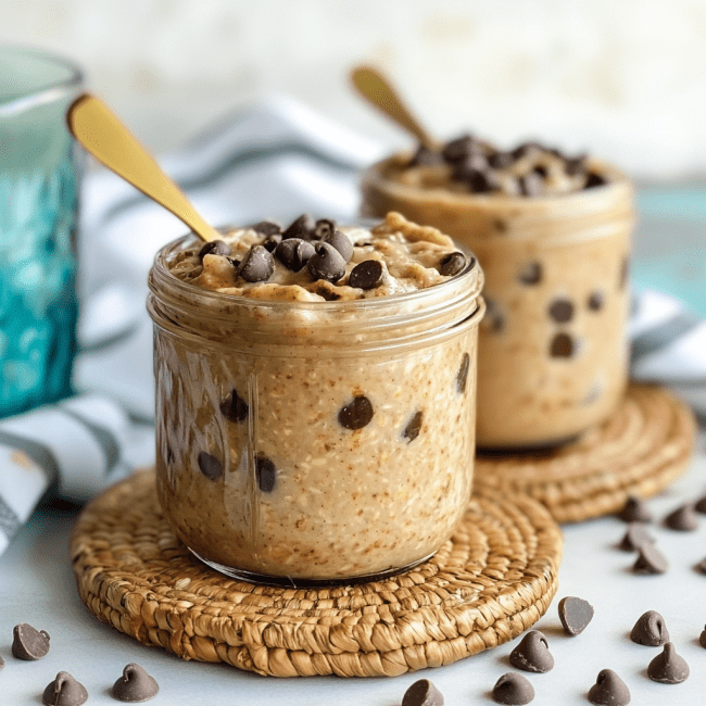 Cookie Dough Overnight Oats
