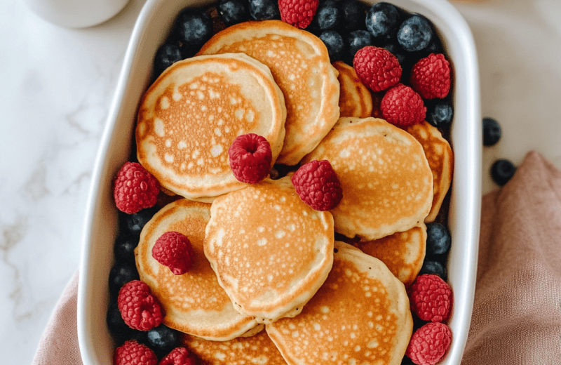 Easy High Protein Pancakes with Protein Powder