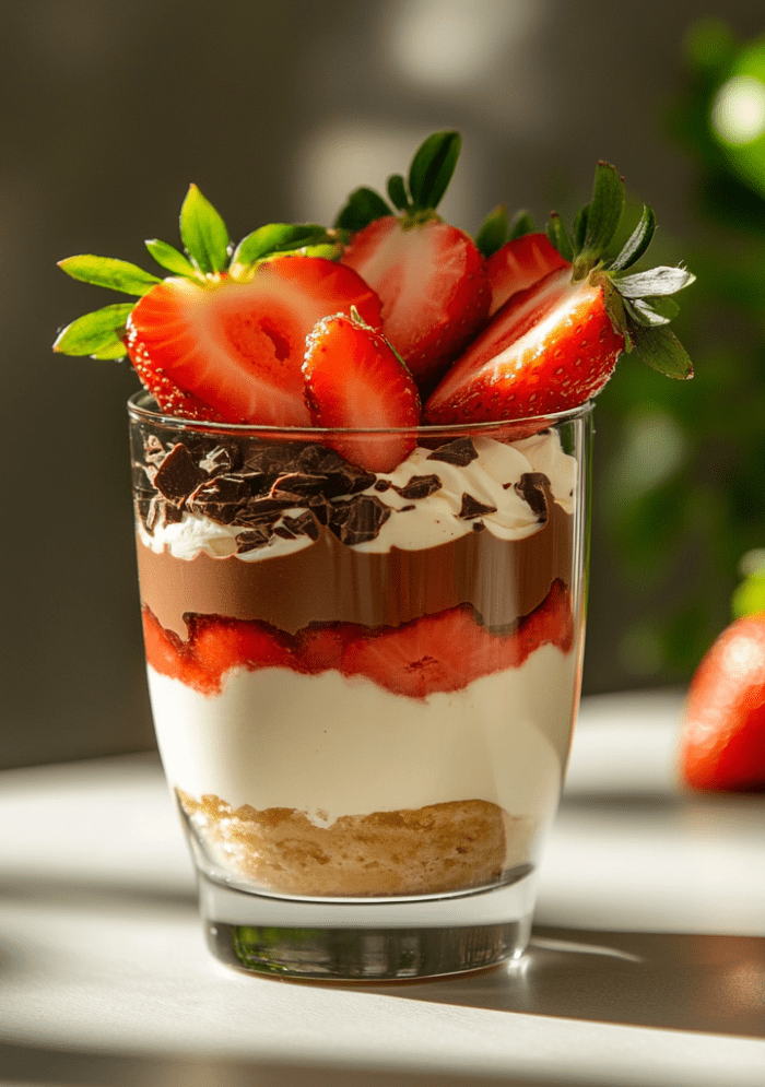Chocolate & Peanut Butter Yogurt Cups