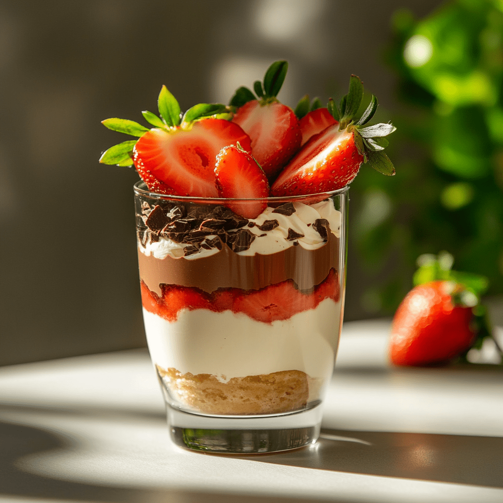 Chocolate & Peanut Butter Yogurt Cups