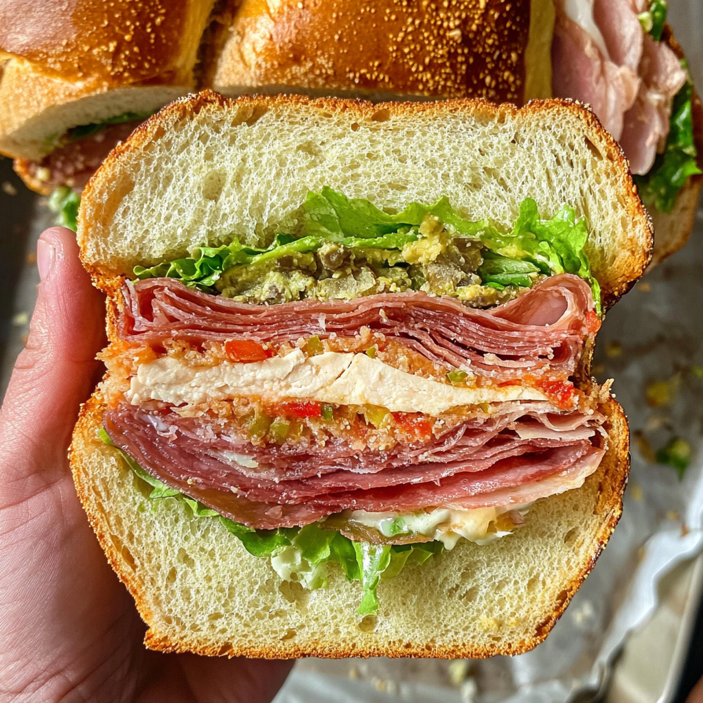 Italian Grinder Sandwich