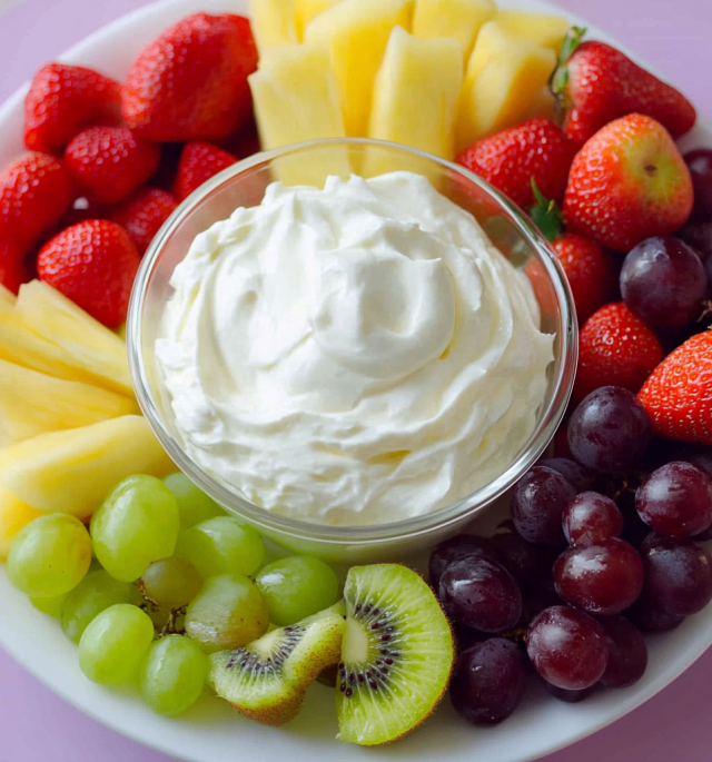 The Best 5-Minute Fruit Dip