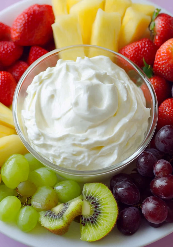 The Best 5-Minute Fruit Dip