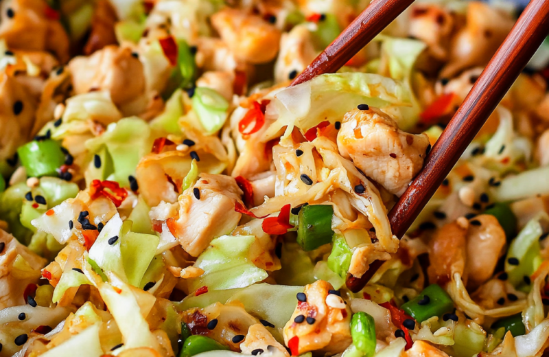 Chicken Cabbage Stir Fry