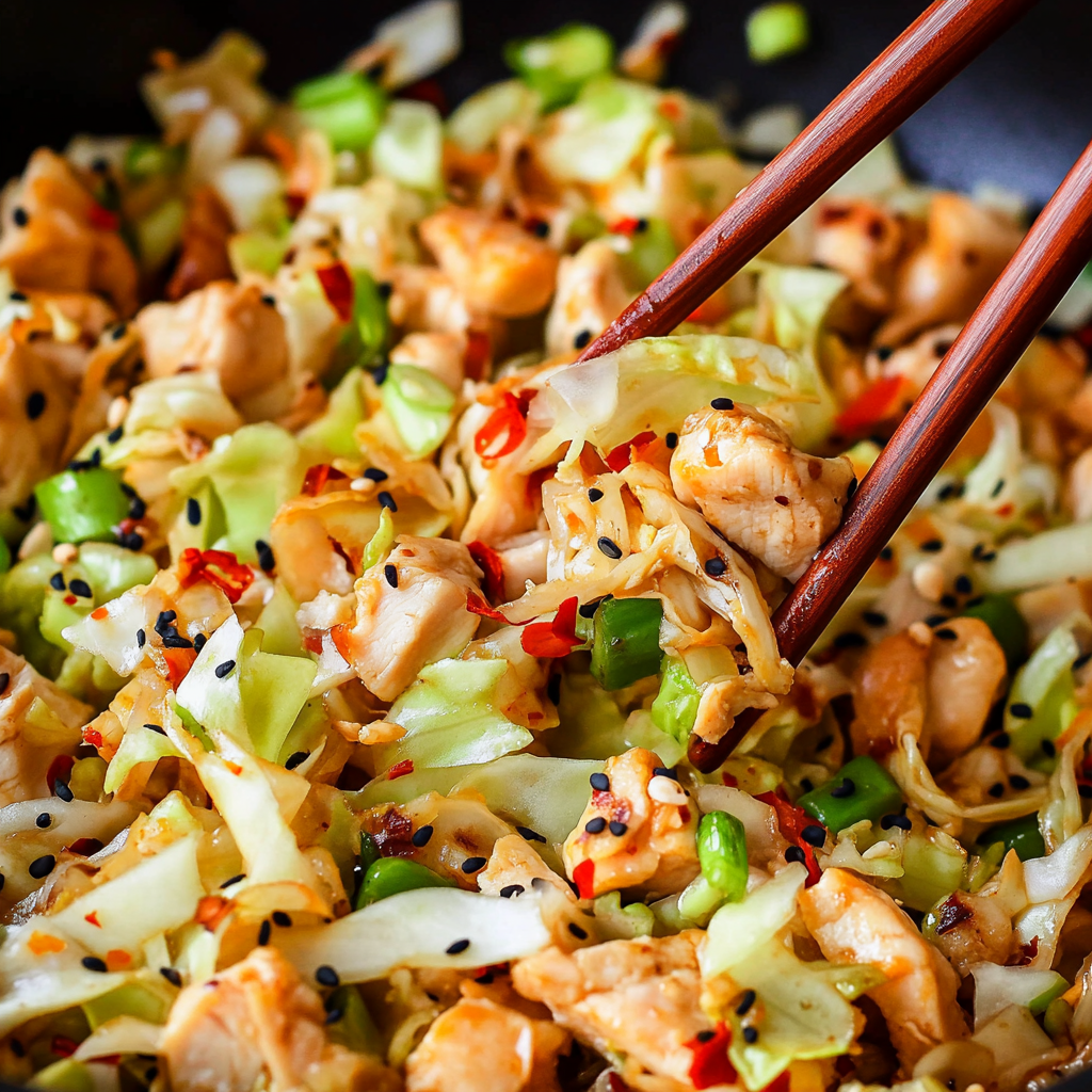 Chicken Cabbage Stir Fry