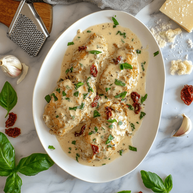 High Protein Low Carb Crockpot Marry Me Chicken