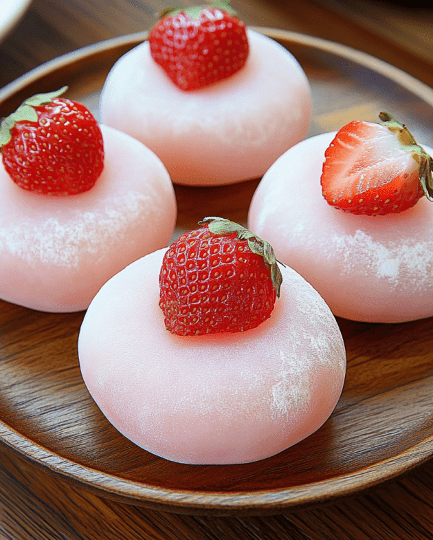 Homemade Strawberry Mochi 2