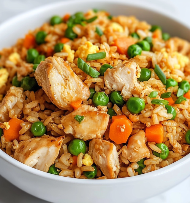 Chicken Fried Rice in 30 Minutes