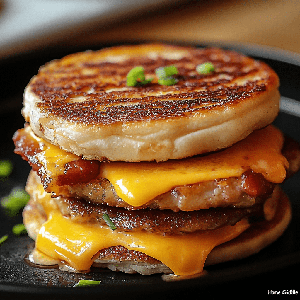 Easy Homemade McGriddle