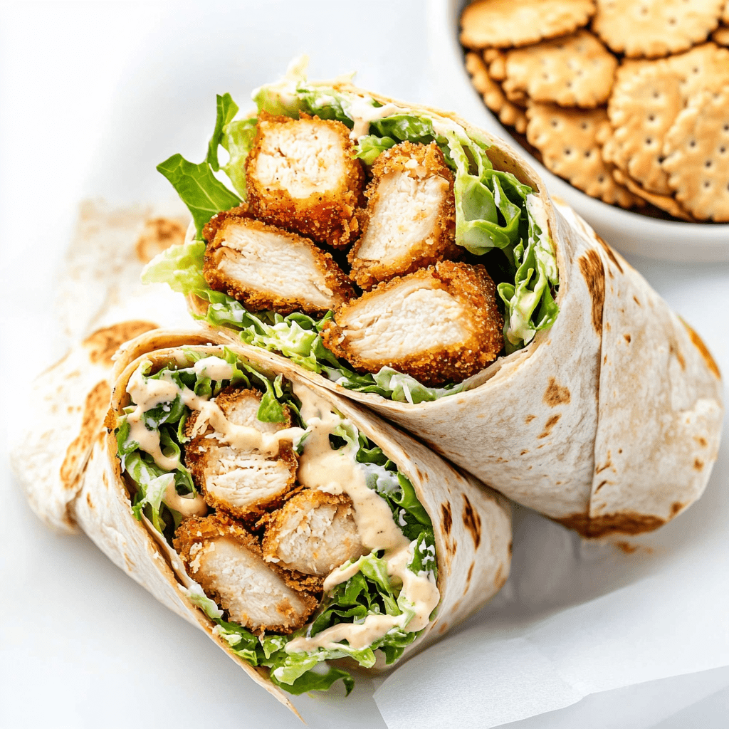 Chicken Caesar Wraps