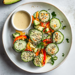 California Roll Cucumber Salad