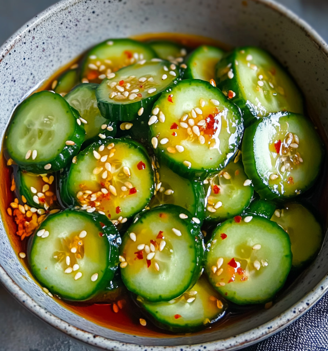 Easy Asian Cucumber Salad