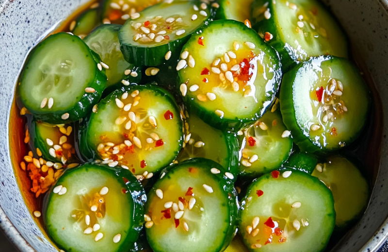 Easy Asian Cucumber Salad