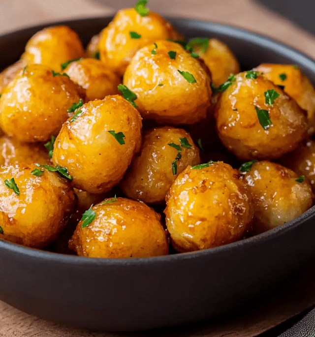 Garlic Potato Pops