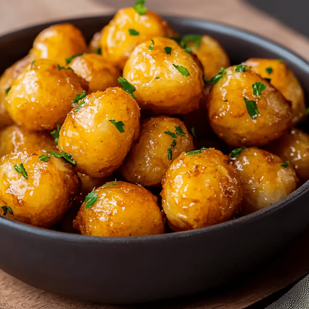 Garlic Potato Pops