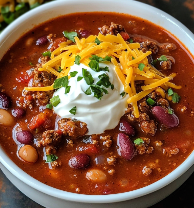 Easy Slow Cooker Chili Recipe