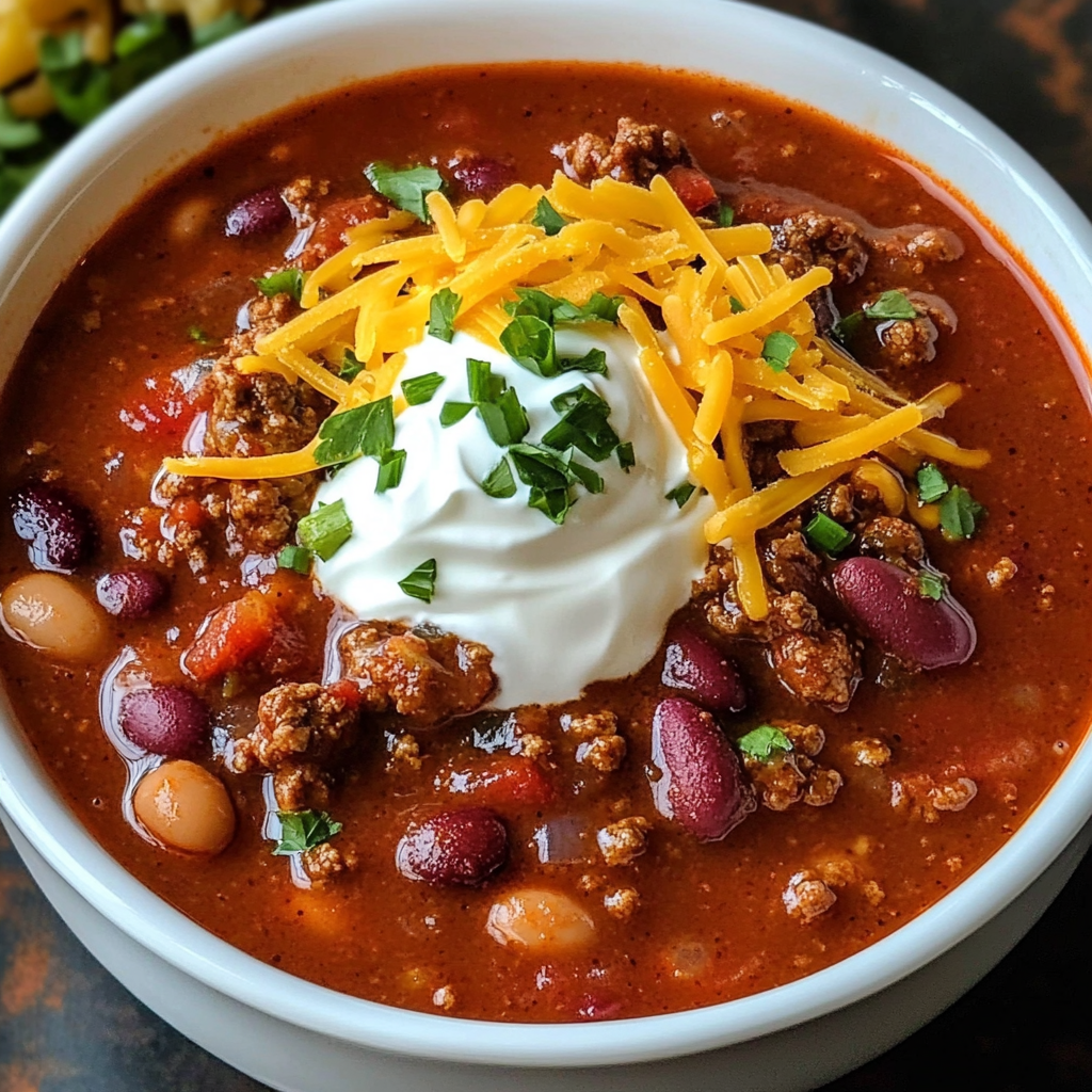 Easy Slow Cooker Chili Recipe
