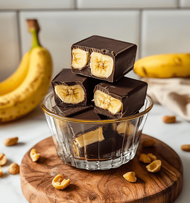 No-Bake Banana Snickers Bites!