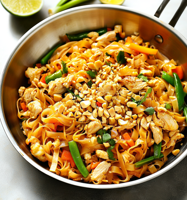 Easy Homemade Pad Thai