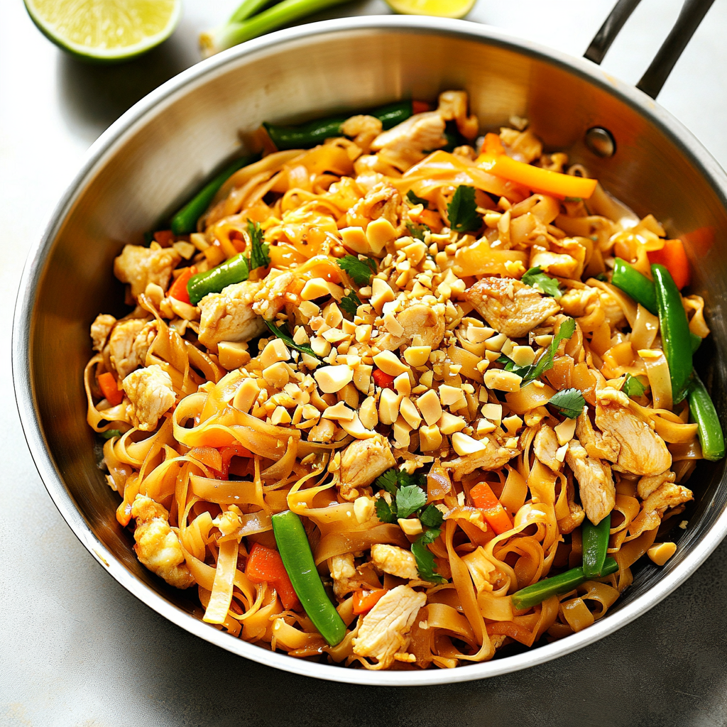 Easy Homemade Pad Thai