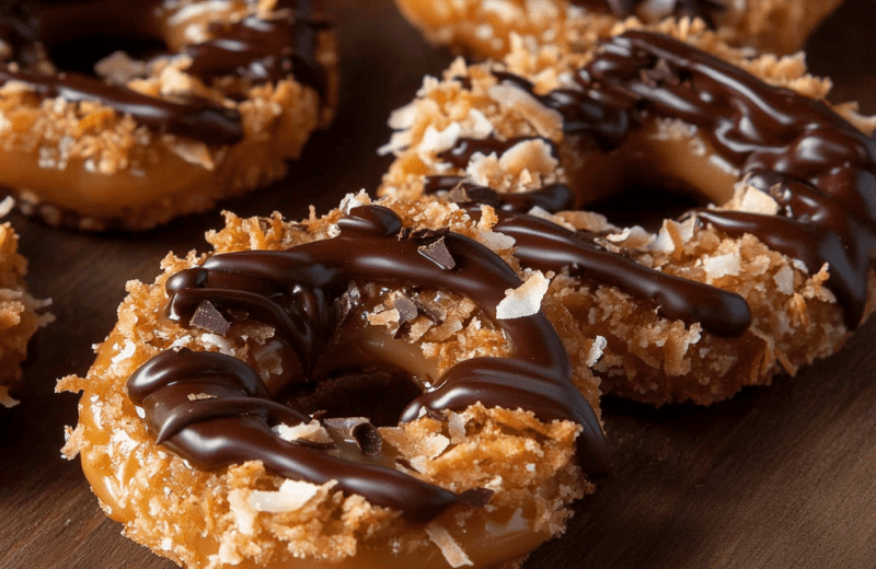 3-Ingredient Samoa Cookies