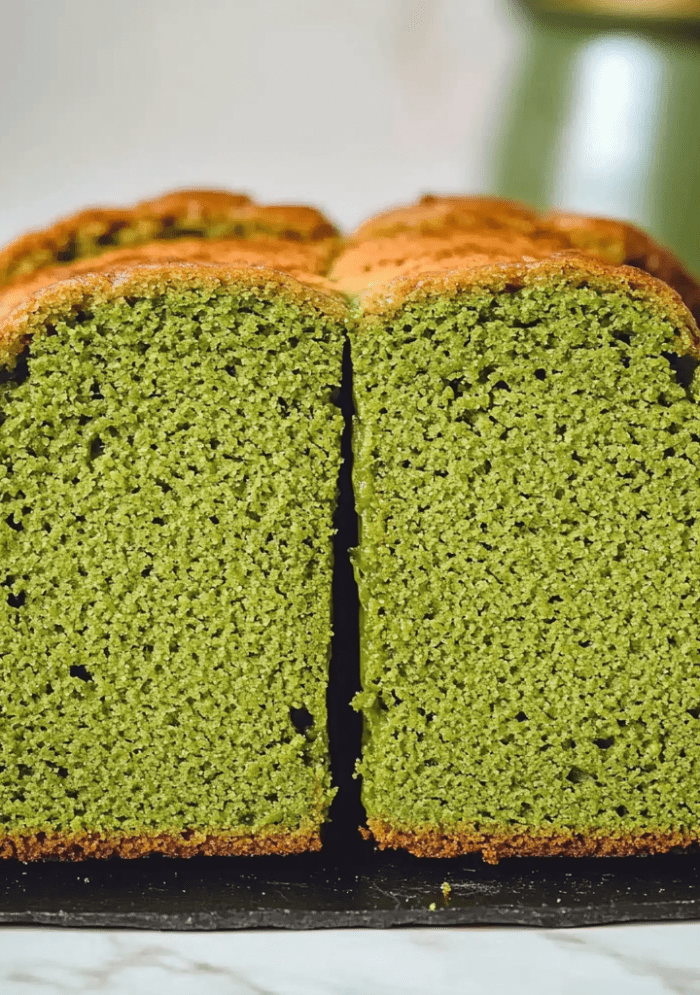 Fluffy Matcha Sponge Cake