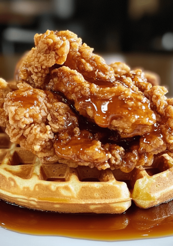 Southern Fried Chicken & Waffles