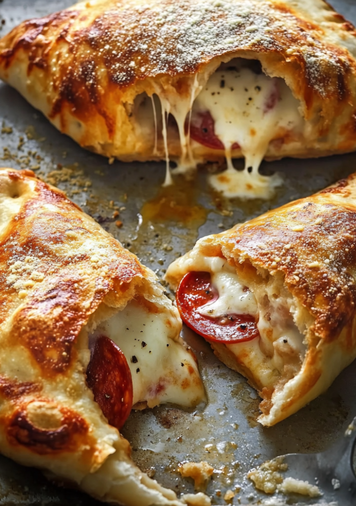 Homemade Pizza Pockets