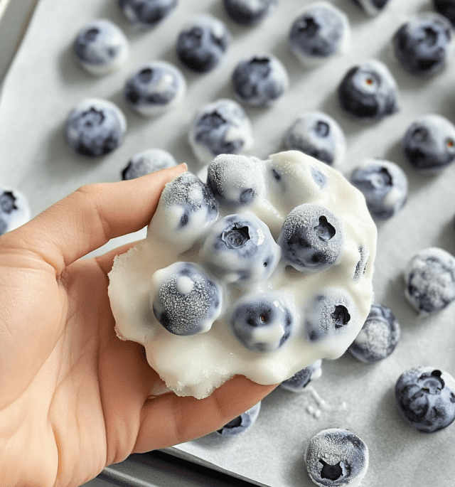 Blueberry Yogurt Clusters