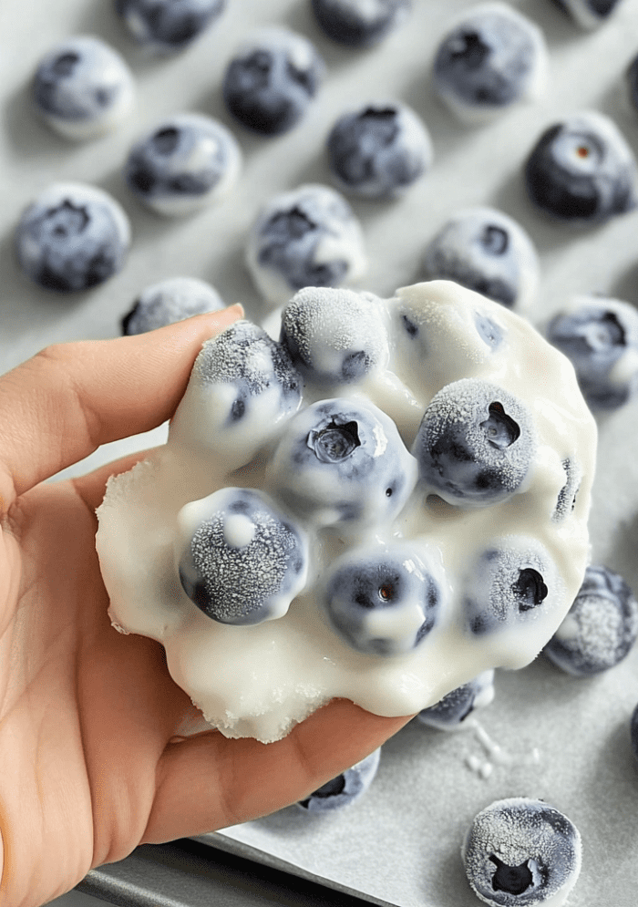 Blueberry Yogurt Clusters