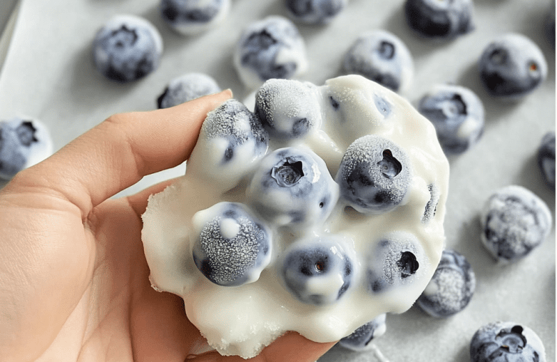 Blueberry Yogurt Clusters