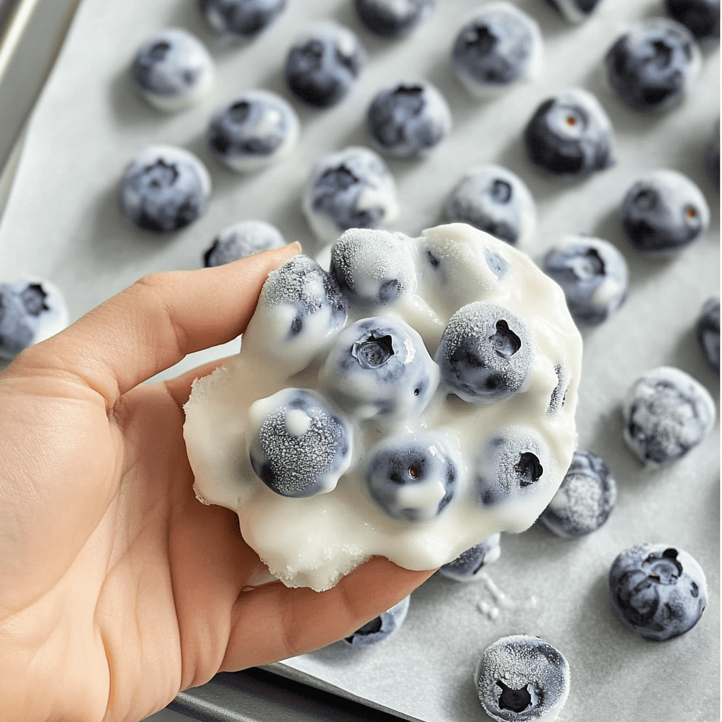 Blueberry Yogurt Clusters