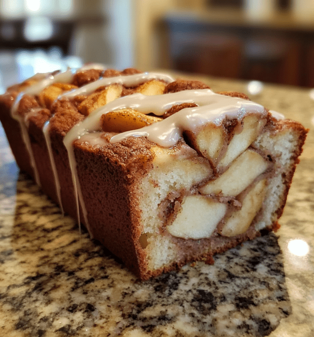 Homemade Apple Cinnamon Swirl Loaf
