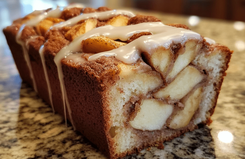 Homemade Apple Cinnamon Swirl Loaf