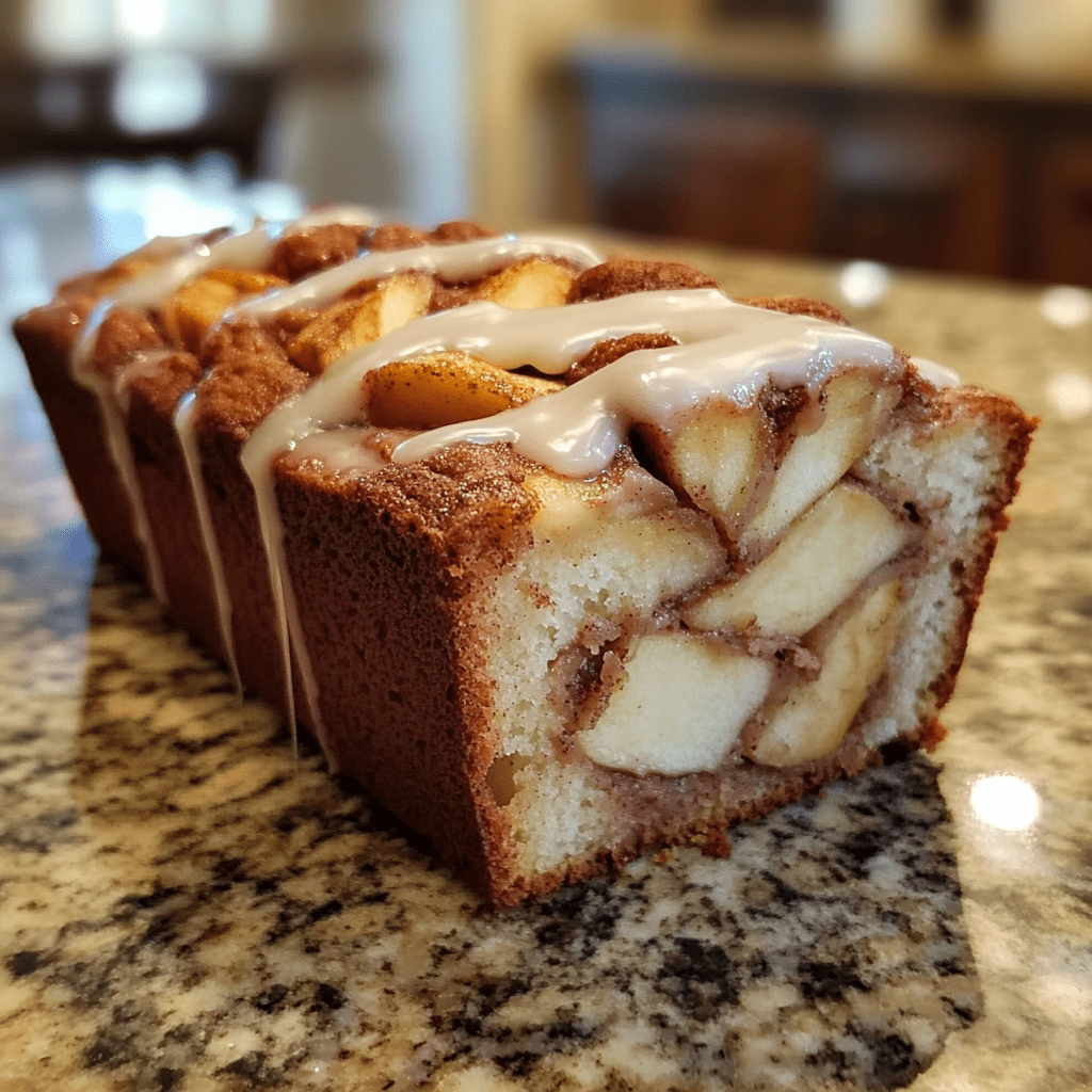 Homemade Apple Cinnamon Swirl Loaf