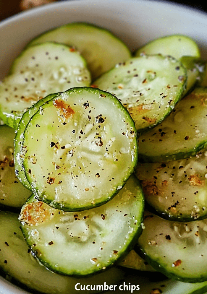 Crunchy Ranch Cucumber Chips