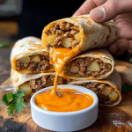 High-Protein Beef & Potato Burrito