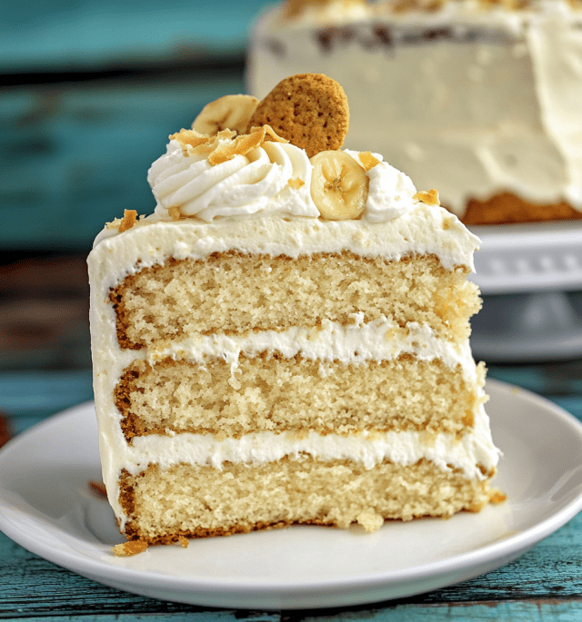 Banana Pudding Cake