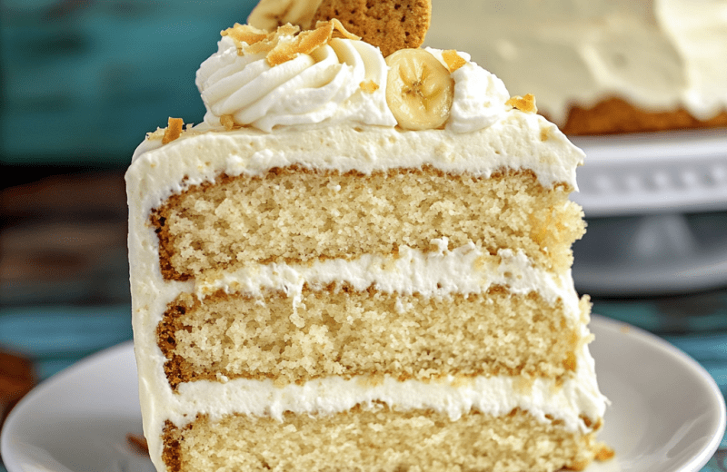 Banana Pudding Cake