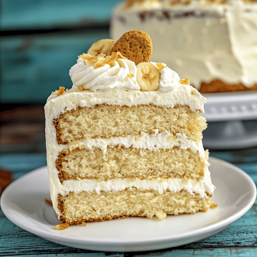 Banana Pudding Cake