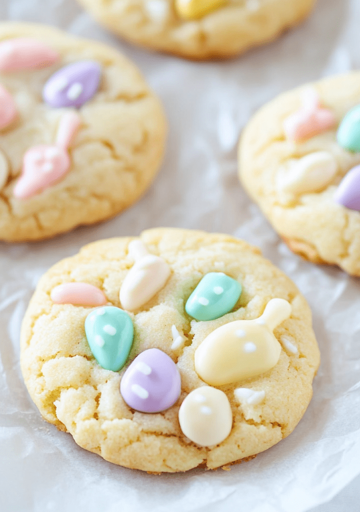 Easter M&M Cookies