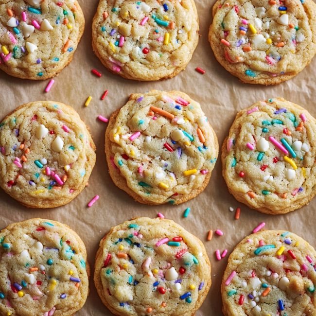 Birthday Cake Cookies