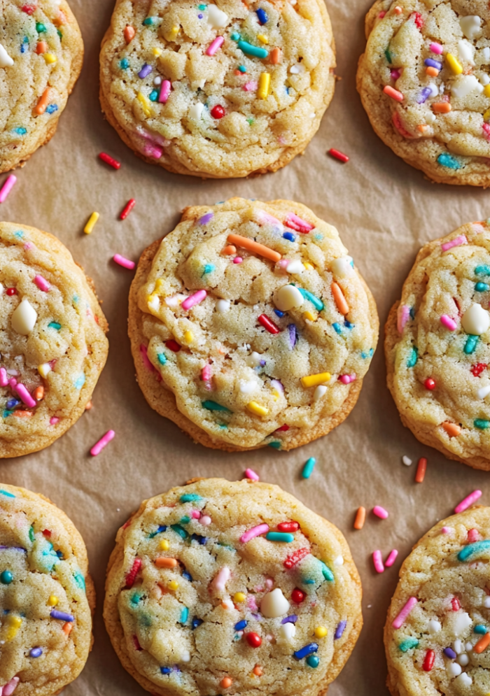 Birthday Cake Cookies