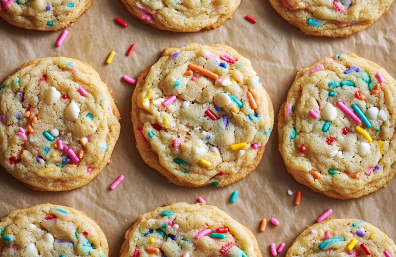 Birthday Cake Cookies
