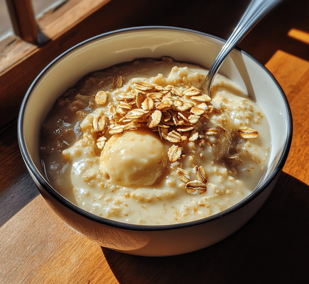 Oatmeal Custard Breakfast