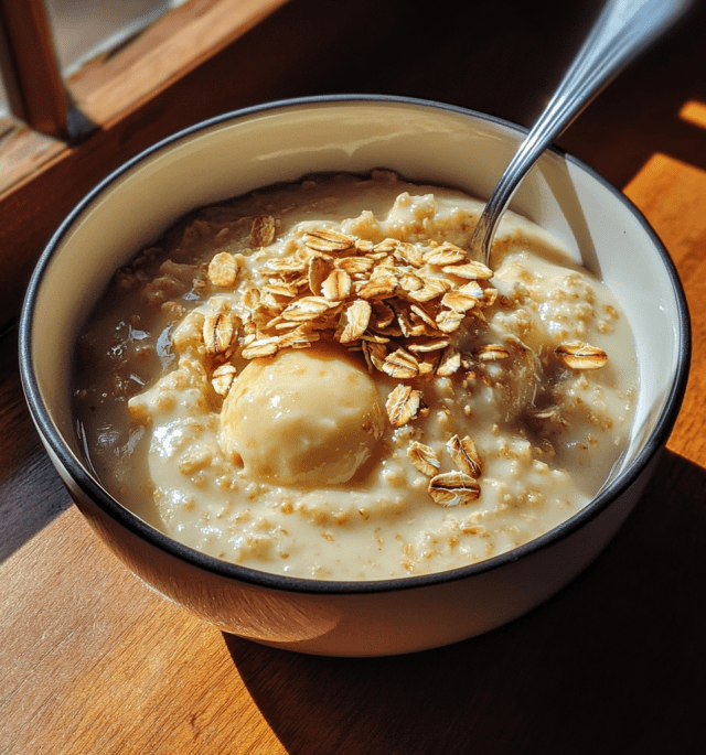 Oatmeal Custard Breakfast