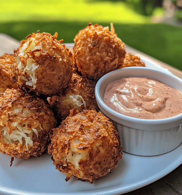 Crispy Reuben Balls