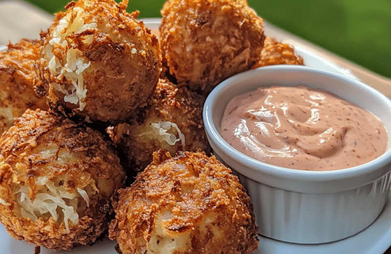 Crispy Reuben Balls