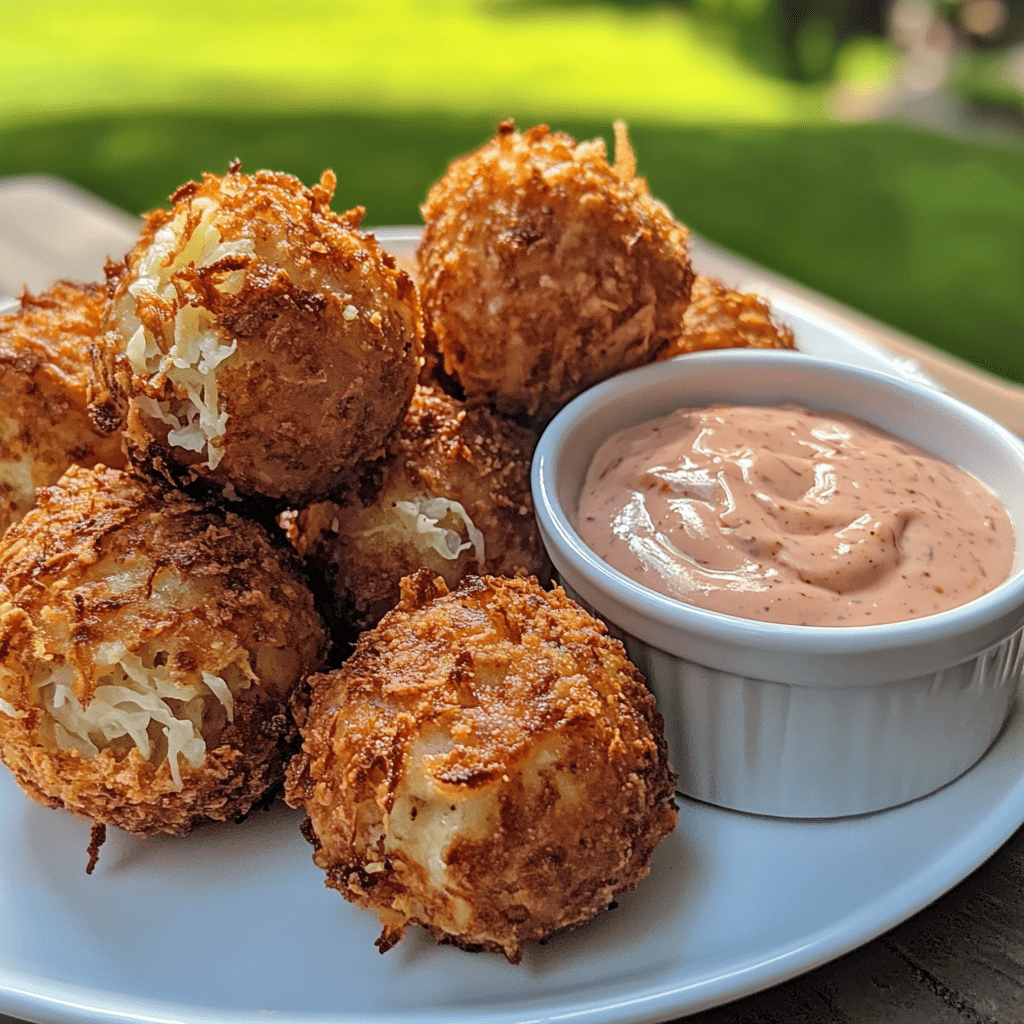 Crispy Reuben Balls