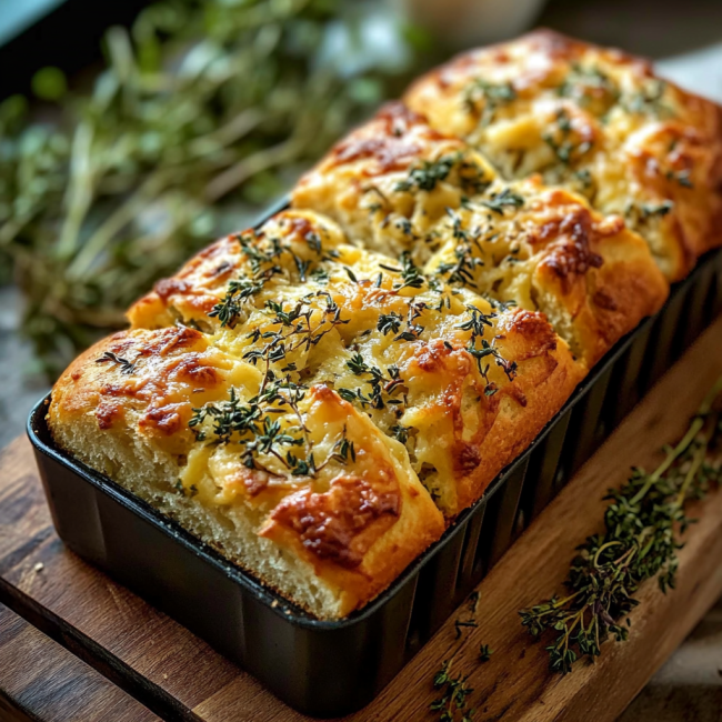 Herb & Cheese Quick Bread